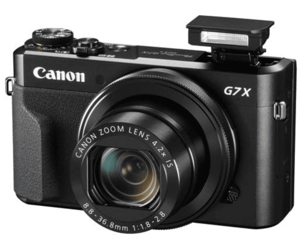 Canon camera G7x, my choice to pack for gamping