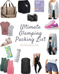 25 Essentials to Put on your Glamping Packing List