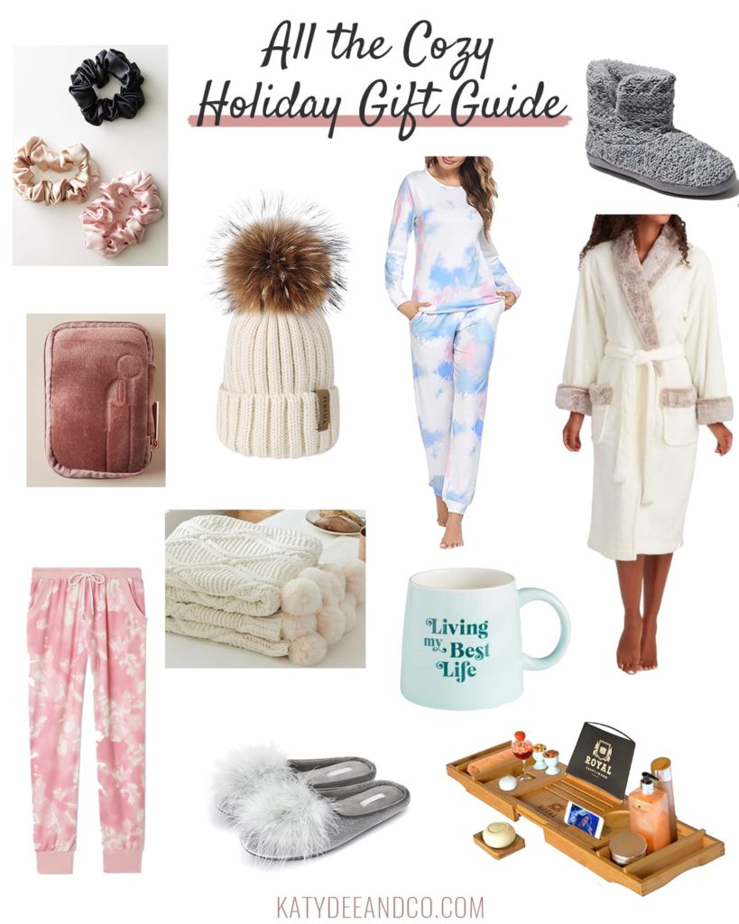 cozy gifts for her collage