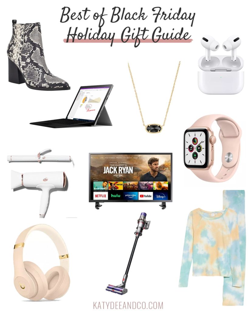 Black Friday gifts collage