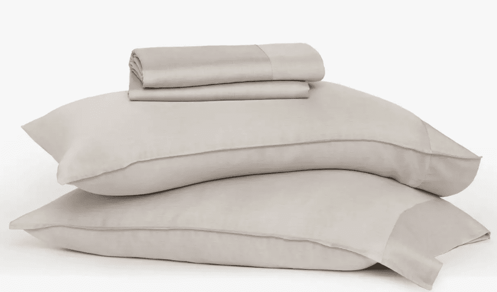 Olive + Crate Sheets - Eucalyptus Cooling Sheets for Hot Sleepers & Night Sweats, Full / Oatmeal